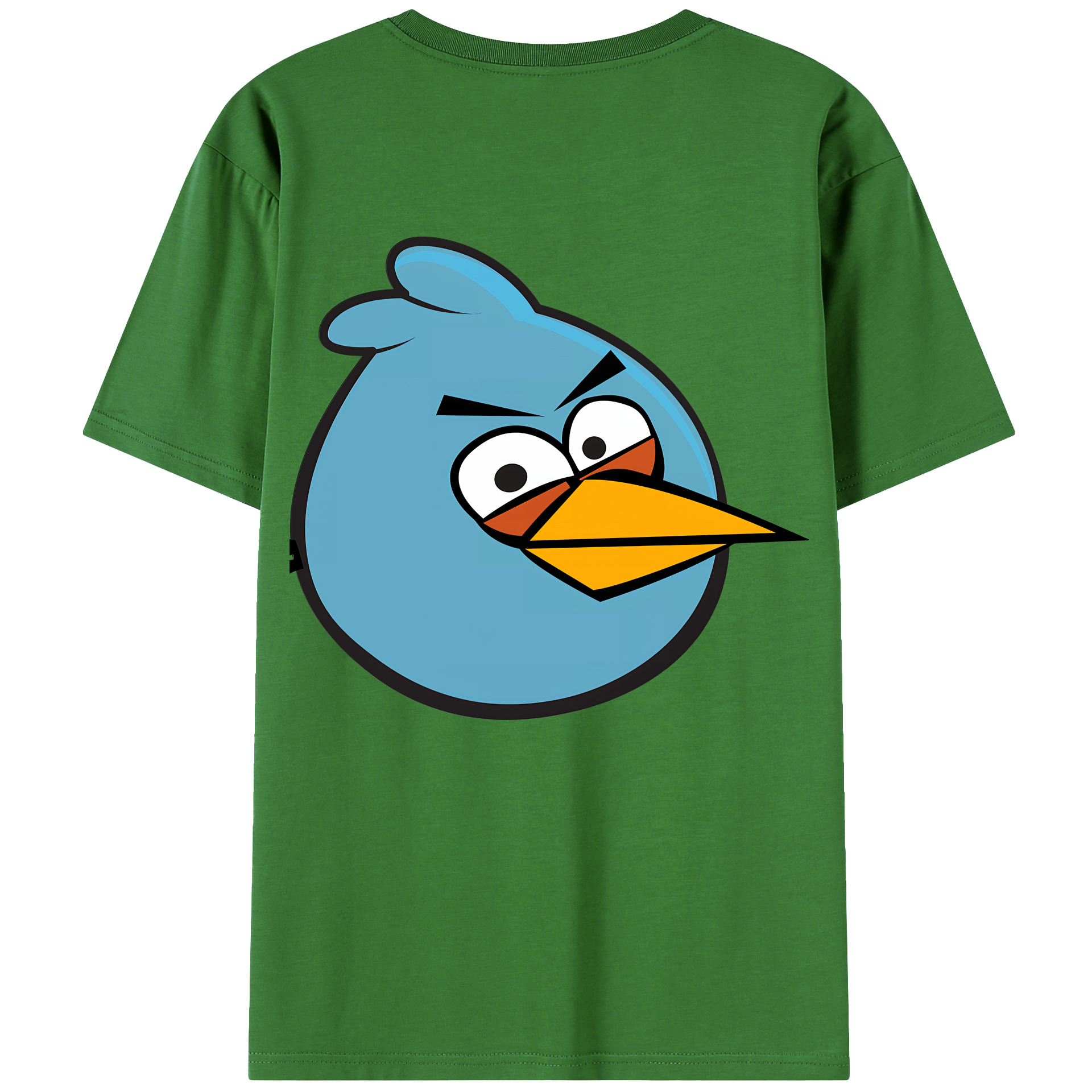 （画像用） Angry Birds アングリーバード レディース半袖Tシャツ(バックプリント)